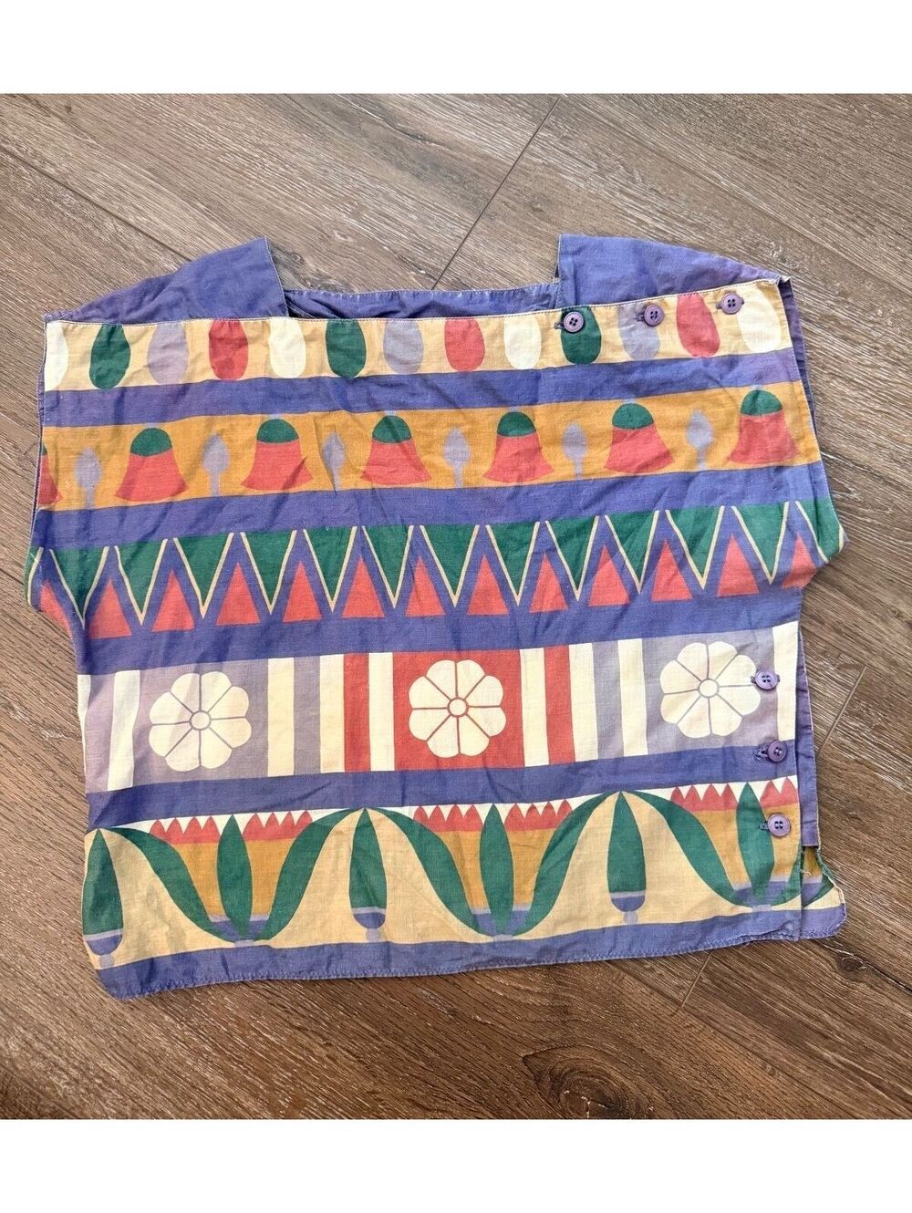 Vintage Prophecy Made USA Abstract Geometric Shirt  - women’s